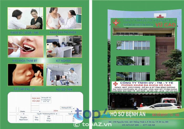 Phòng Khám Đa Khoa Vũ Cao Dĩ An - Nâng tầm chăm sóc sức khỏe