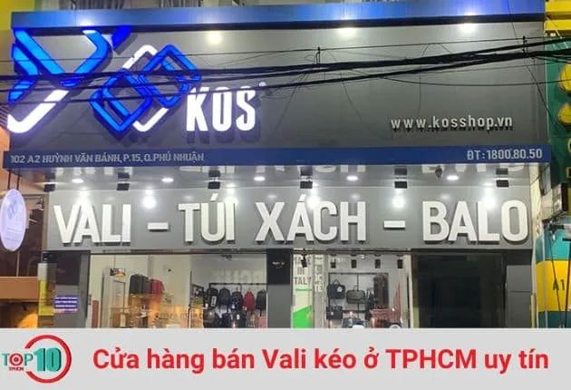 Cửa hàng bán vali KOS