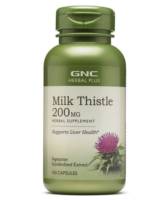 Hình ảnh viên uống GNC Milk Thistle 200mg - Ảnh 2