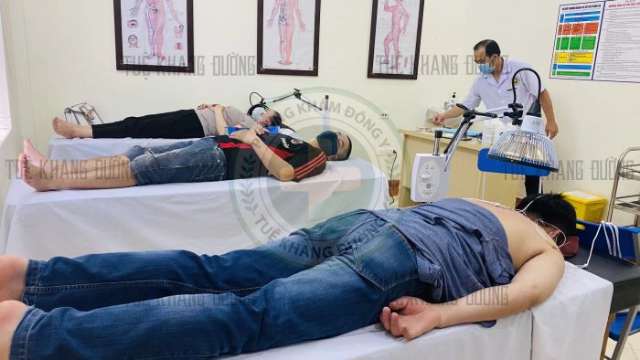 Không gian khám chữa bệnh tại Tuệ Khang Đường