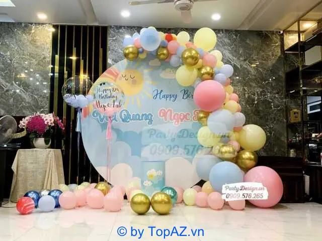 Dịch vụ tổ chức tiệc sinh nhật cao cấp tại TP.HCM