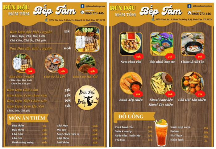 Bún Đậu Bếp Tấm