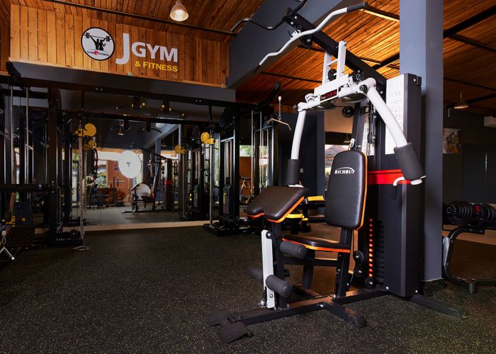 Góc thể hình chuyên nghiệp tại Gym Jery Fitness
