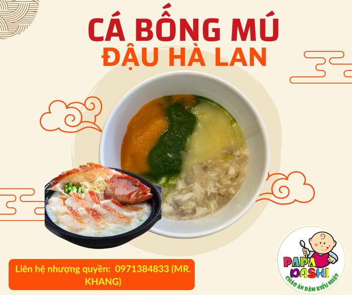 Thương hiệu Cháo Dinh Dưỡng Ăn Dặm Papa Dashi - Hình ảnh 2