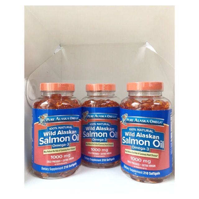 Dầu Cá Hồi Pure Alaska Omega Wild Alaskan Salmon Oil 1000mg - Hình ảnh 1