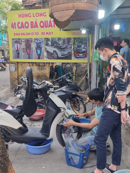 Hình ảnh thực tế các mẫu xe đã hoàn thiện tại Hùng Long