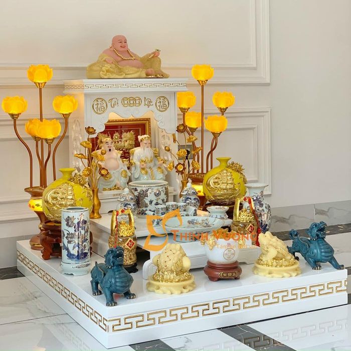 Bàn thờ Thịnh Vượng – Hình ảnh sắc nét tôn vinh sự linh thiêng từng chi tiết