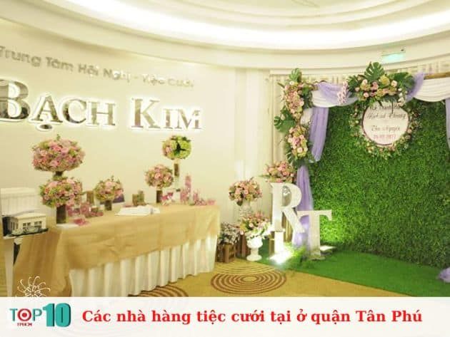 Những địa điểm tổ chức tiệc cưới sang trọng và uy tín nhất Tân Phú