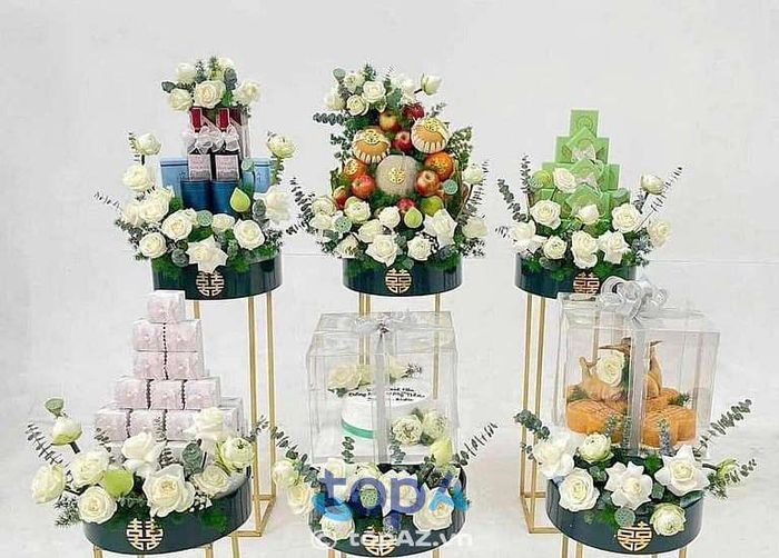 Mâm tráp cưới hỏi Nguyễn Công