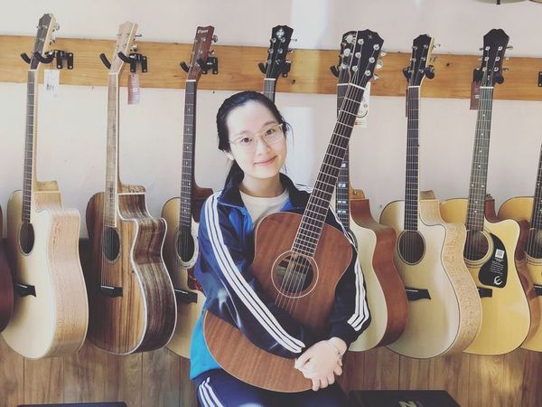 Hình ảnh lớp học đầy cảm hứng tại Thiên Music