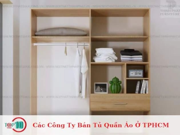 Danh sách địa chỉ uy tín cung cấp tủ quần áo chất lượng tại TP.HCM
