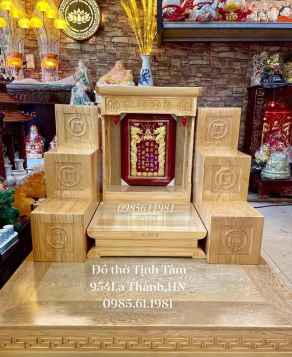 Đồ Thờ Tịnh Tâm ảnh – Sự kết hợp hài hòa giữa truyền thống và nghệ thuật