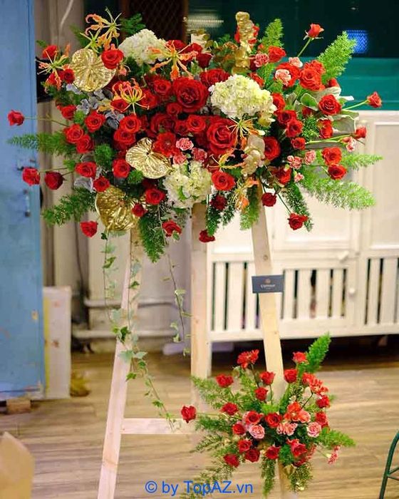 địa chỉ đặt hoa khai trương chất lượng tại quận 3
