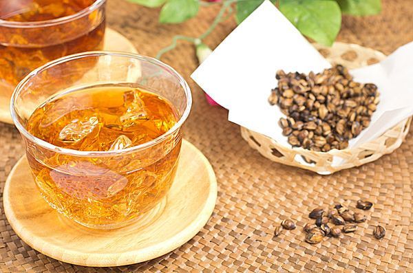 Hình ảnh đặc trưng trà lúa mạch Mugi Koda Shoten - Phiên bản cao cấp