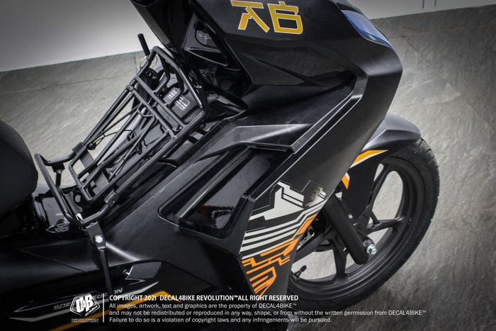 Hình ảnh các mẫu decal độc đáo tại Decal4Bike