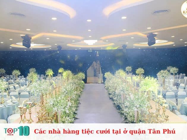 Tuyển tập những không gian tiệc cưới sang trọng và đáng tin cậy nhất tại Tân Phú