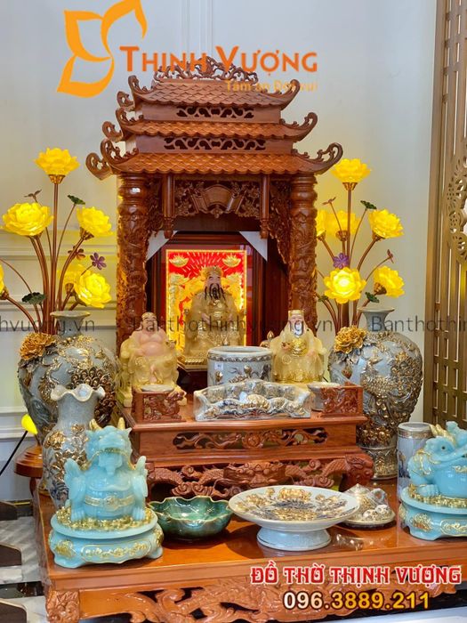 Bàn thờ Thịnh Vượng – Nơi gửi gắm trọn vẹn lòng thành kính