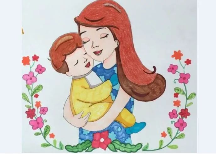 Hình ảnh: Thiên đường nhỏ trong vòng tay mẹ