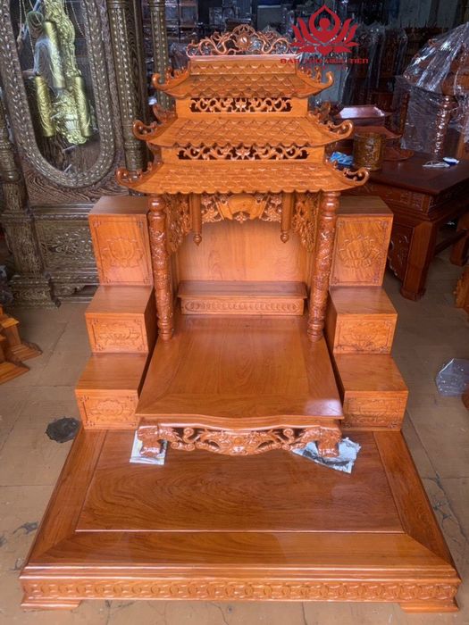Hình ảnh bàn thờ tại Bàn Thờ Hoa Tiên (ảnh 2) – Vẻ đẹp hài hòa giữa truyền thống và hiện đại