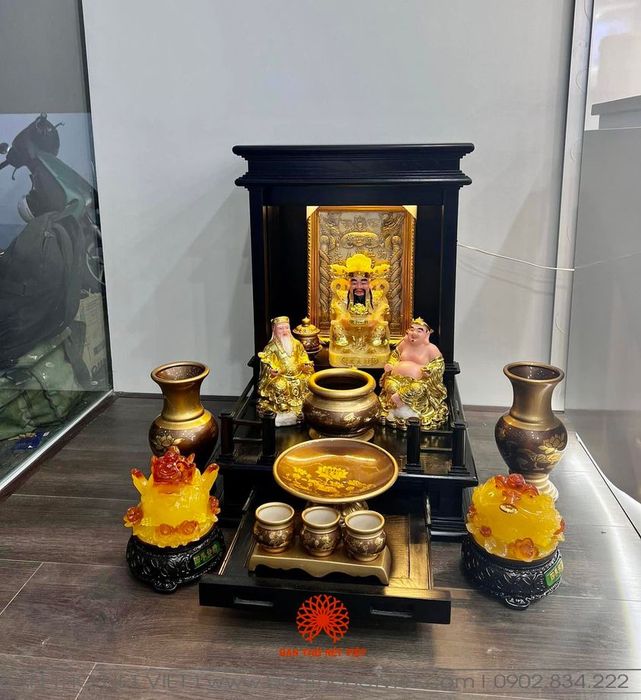 Hình ảnh bàn thờ Thần Tài tại Bàn Thờ Nét Việt (ảnh 1)