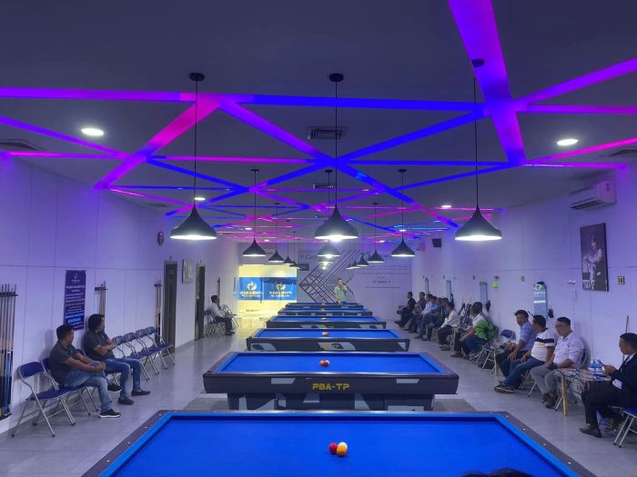 Không gian ấn tượng tại Phoenix Billiards Club