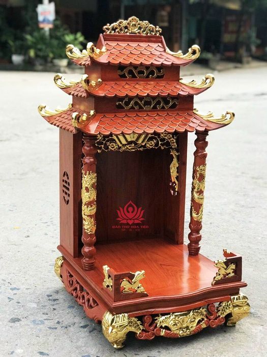 Hình ảnh bàn thờ tại Bàn Thờ Hoa Tiên (ảnh 1) – Tinh tế và chuẩn mực