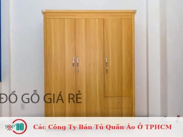 Danh sách địa chỉ uy tín cung cấp tủ quần áo tại TP.HCM