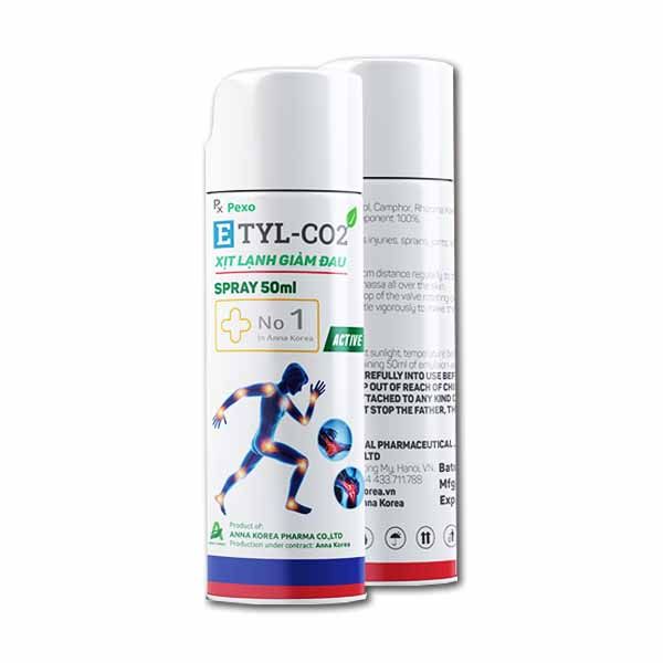 Xịt lạnh giảm đau Etyl-CO2 ảnh 1