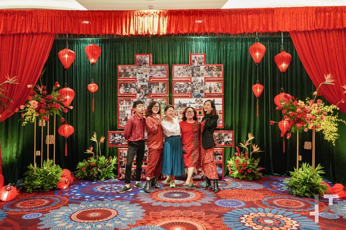 Không gian tiệc cưới ấn tượng của Lynh Thùy Wedding Team