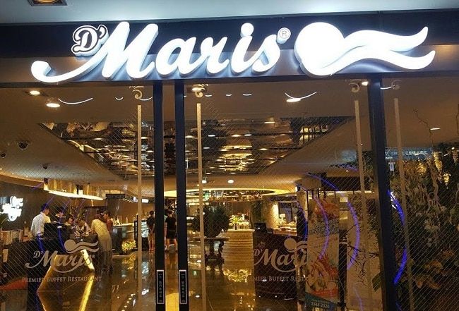 D'MARIS vinh dự góp mặt trong top 10 nhà hàng ẩm thực hàng đầu Quận 7, TP.HCM