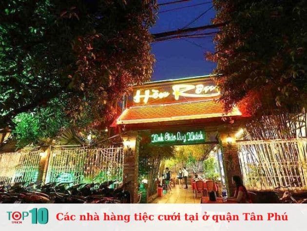 Những địa điểm tổ chức tiệc cưới sang trọng và đáng tin cậy nhất Tân Phú