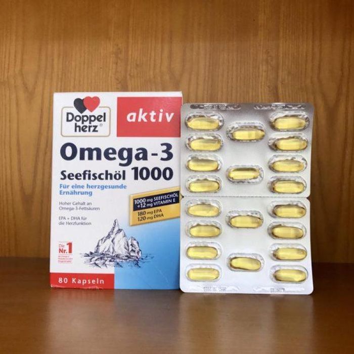 Dầu cá bổ sung Omega3 1000mg + Vitamin E của Doppelherz - Hình ảnh 2