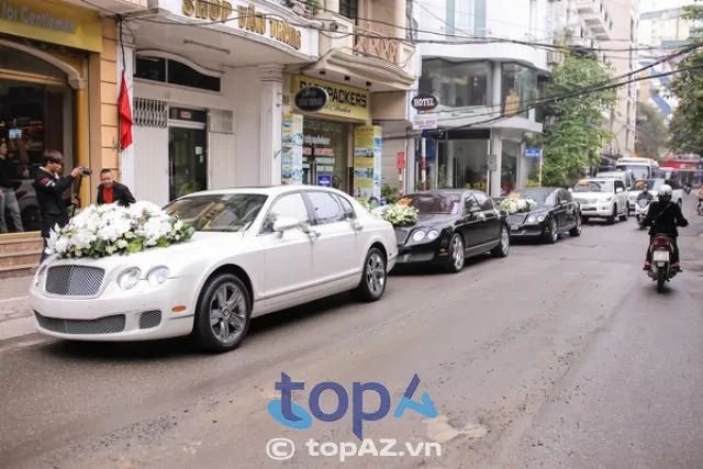Dịch vụ cho thuê xe cưới, rước dâu cao cấp tại Huế