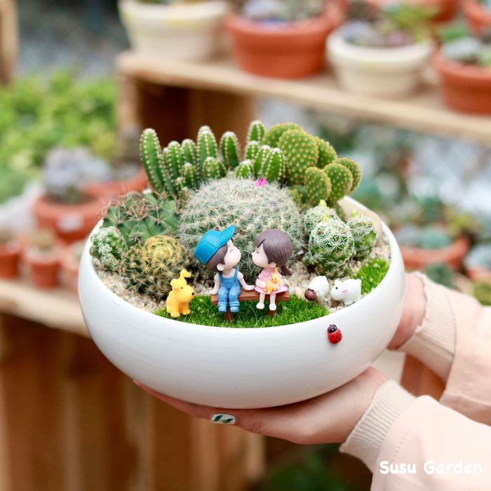 Hình ảnh không gian xanh mát tại Susu Garden