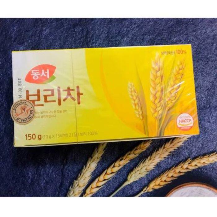 Hình ảnh chính hãng Trà Lúa Mạch Túi lọc Dongsuh - Quà tặng sức khỏe từ Hàn Quốc