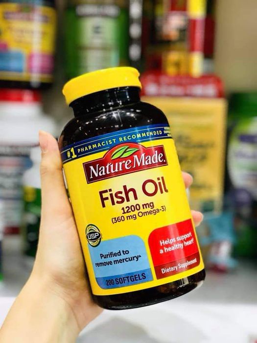 Dầu cá Nature Made Fish Oil Omega 3 1200mg - Hình ảnh 2