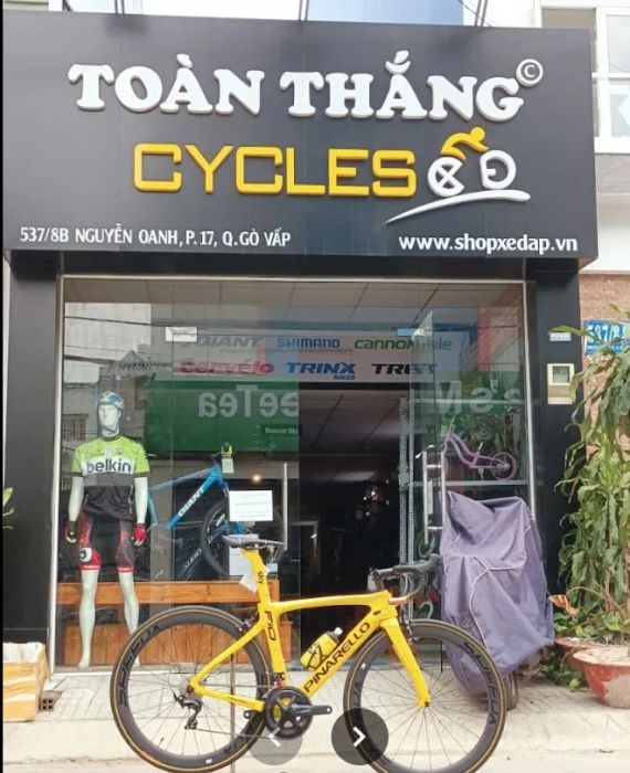 Cửa hàng chuyên bán xe đạp và phụ kiện xe đạp tại Gò Vấp