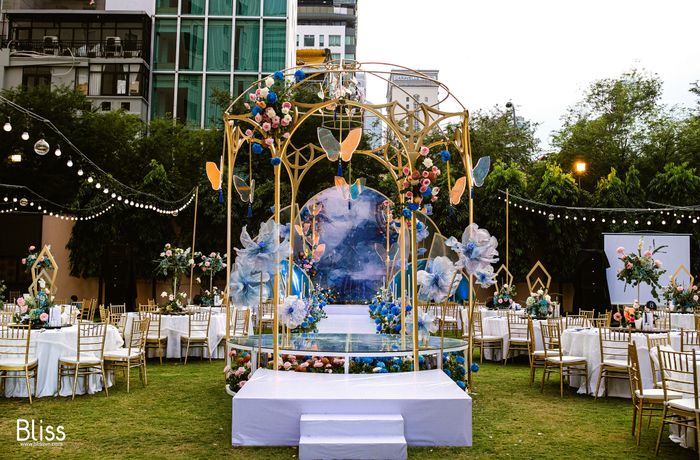 Hình ảnh tiệc cưới sang trọng từ Bliss Weddings & Events
