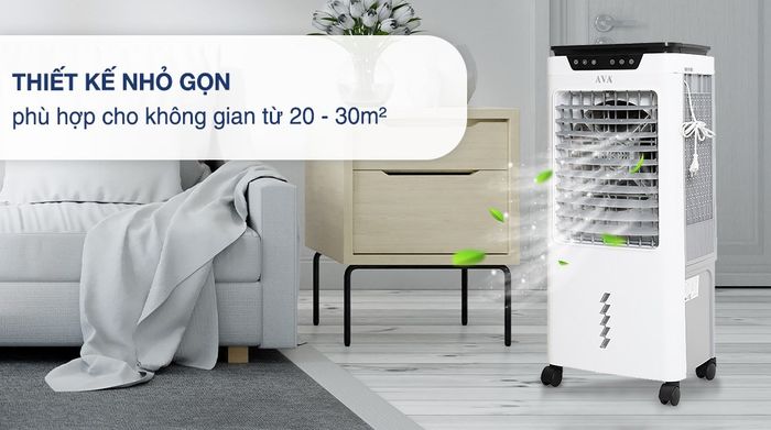 Hình ảnh đầu tiên của quạt điều hòa AVA RPD-80 – thiết kế mạnh mẽ và hiện đại