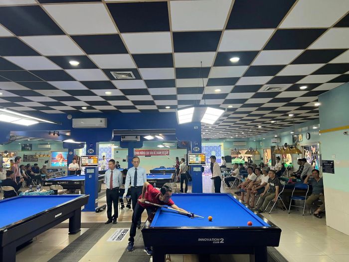 Không gian chuyên nghiệp tại Billiards Nhật Kiều