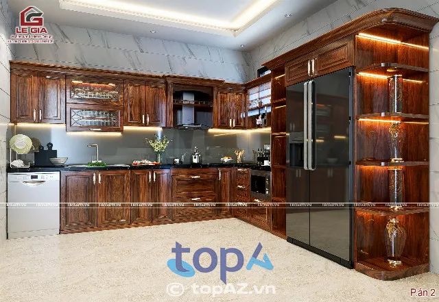 Nội Thất Lê Gia - Địa chỉ thiết kế tủ bếp uy tín hàng đầu tại Bắc Ninh