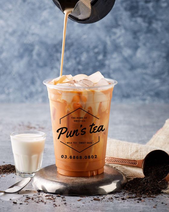 PunTea ảnh 2 - Góc check-in sang chảnh với không gian Trung Hoa hiện đại