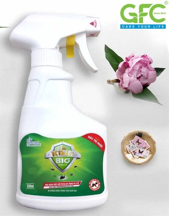 Hình ảnh bình xịt diệt ruồi King Bio