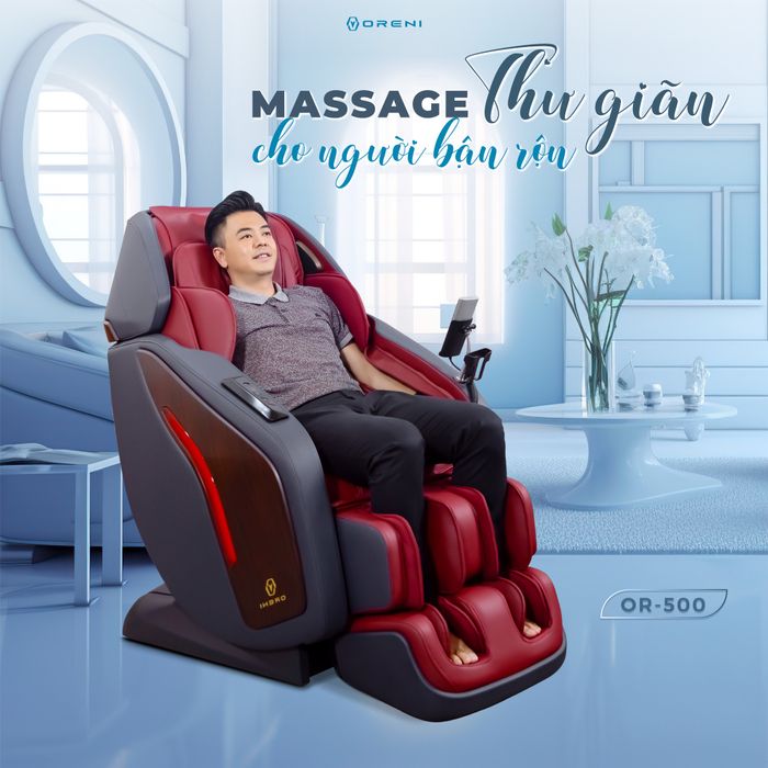 Oreni ảnh 2 - Không gian trải nghiệm đẳng cấp tại showroom Oreni, nơi hội tụ những công nghệ massage tiên tiến nhất