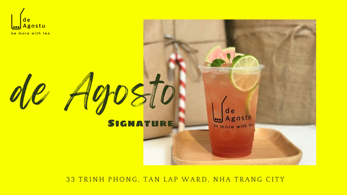 De Agosto - Khoảnh khắc đẹp trong từng ly thức uống