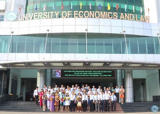 Trường Đại học Kinh tế - Luật là một trong 6 trường đại học đào tạo ngành kinh tế tốt nhất tại TP.HCM.
