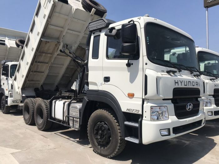 Hình ảnh ấn tượng về dòng xe ben Hyundai đời mới