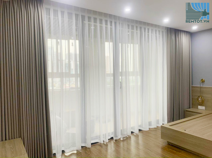 Hình ảnh thi công thực tế của Rèm Tốt