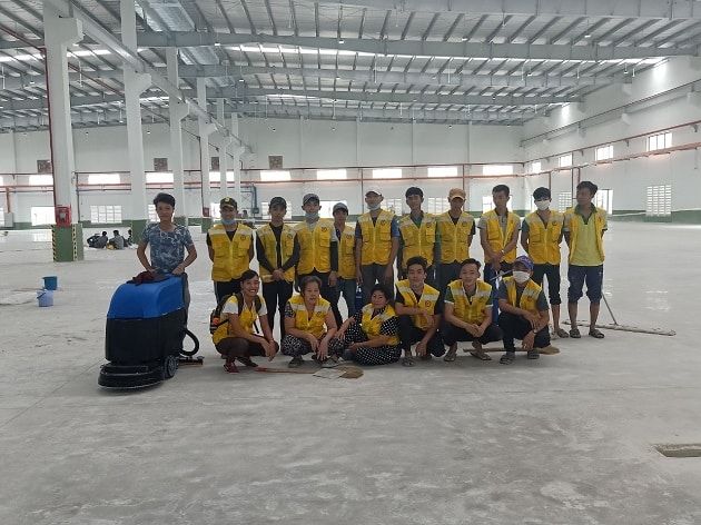 Đội ngũ Công ty VSCN Môi Trường Xanh