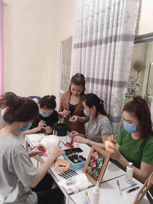 Tác phẩm nghệ thuật từ bàn tay tài hoa của Nails Kim